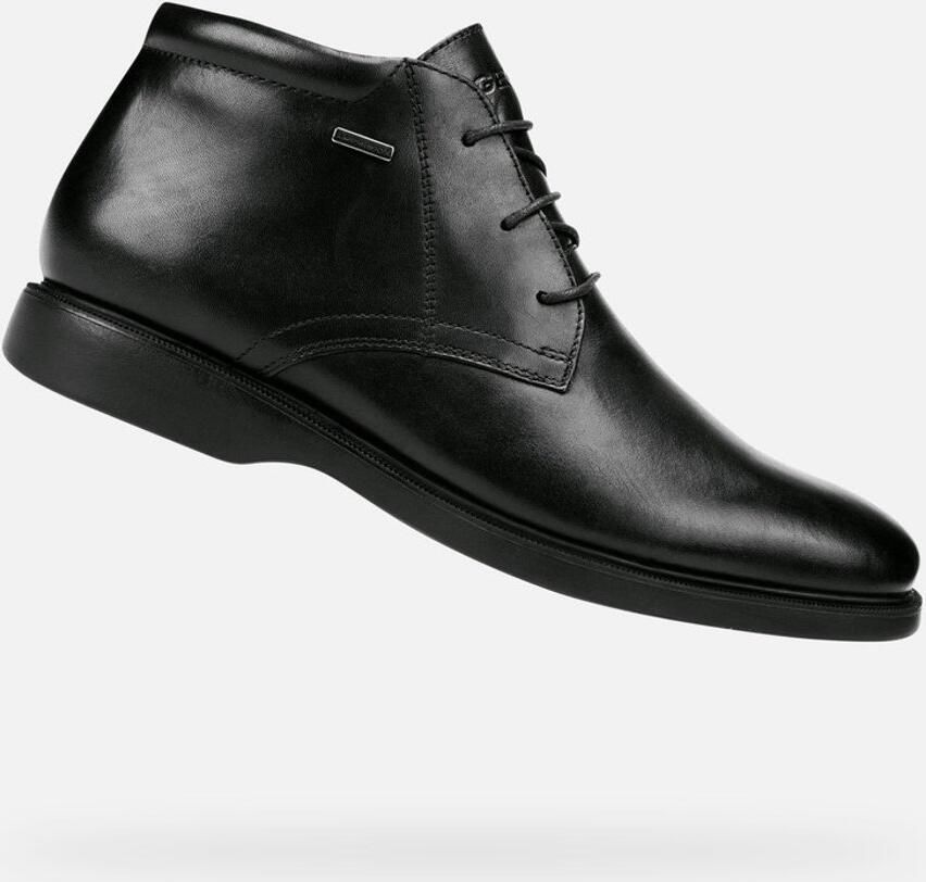 Geox Zwarte Enkellaarzen voor Black