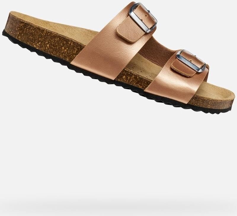 GEOX BRIONIA DAMES Sandalen PERZIK