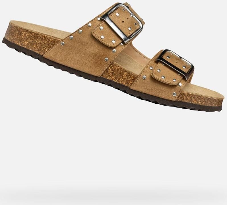 GEOX D55Y3I~~~~~~~~~~~~~~~~~~~~~~~~ Dames slippers Wit beige - Foto 2