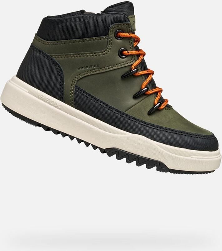 GEOX BUNSHEE ABX JONGENS MILITAIR GROEN