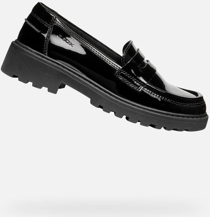 GEOX CASEY MEISJES Veterschoenen ZWART