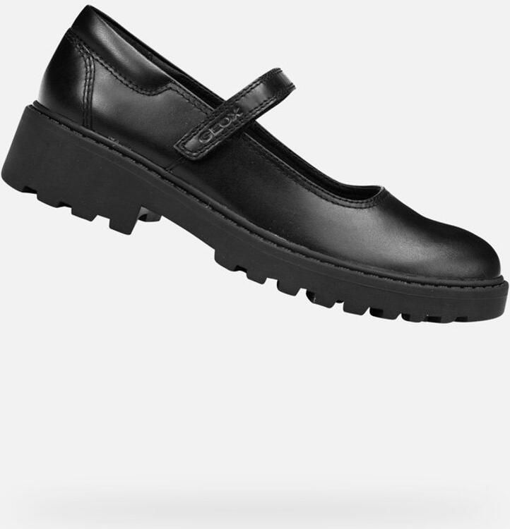 GEOX CASEY MEISJES Veterschoenen ZWART