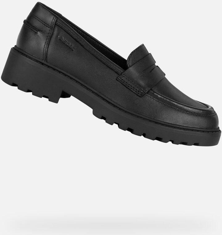 GEOX CASEY MEISJES Veterschoenen ZWART