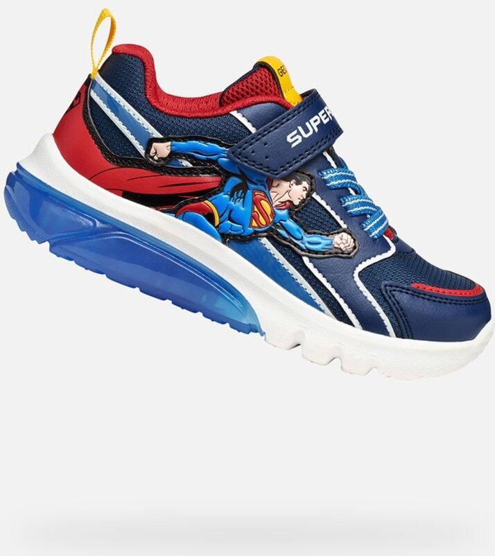 Geox Lage Sneakers J CIBERDRON BOY SUPERMAN