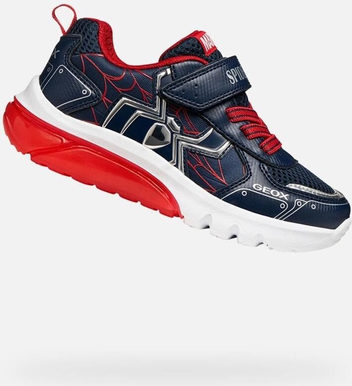 GEOX CIBERDRON JONGENS MARINEBLAUW ROOD