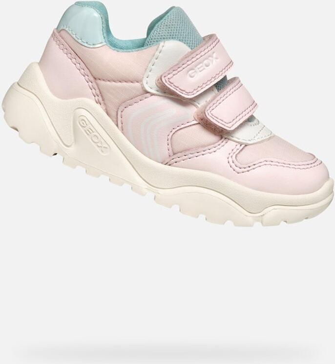 GEOX CIUFCIUF PEUTER Sneakers LICHTROZE ZEEGROEN