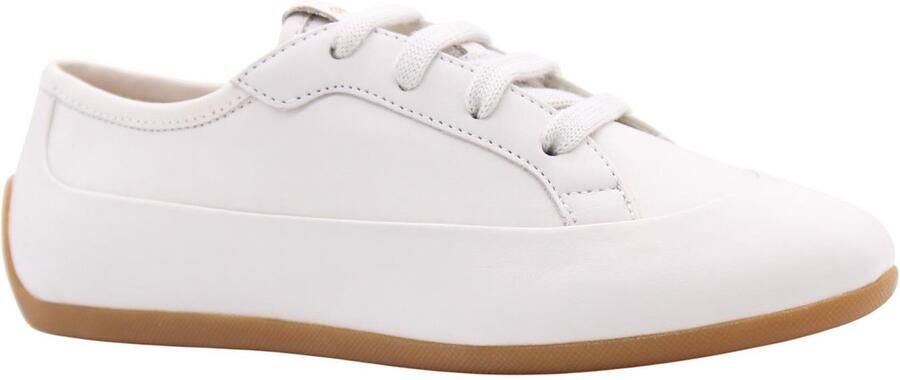 GEOX D Addisse Sneakers Dames Leren Sneaker Wit