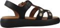 Geox Sandalen met sleehak D Camalei - Zwart