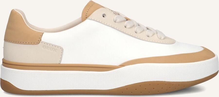 GEOX D Dynamia Sneakers Dames Leren Sneaker Wit