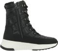 Geox Winterlaarzen D FALENA B ABX snow winter wedge heel lace-up shoe with tex equipment - Zwart