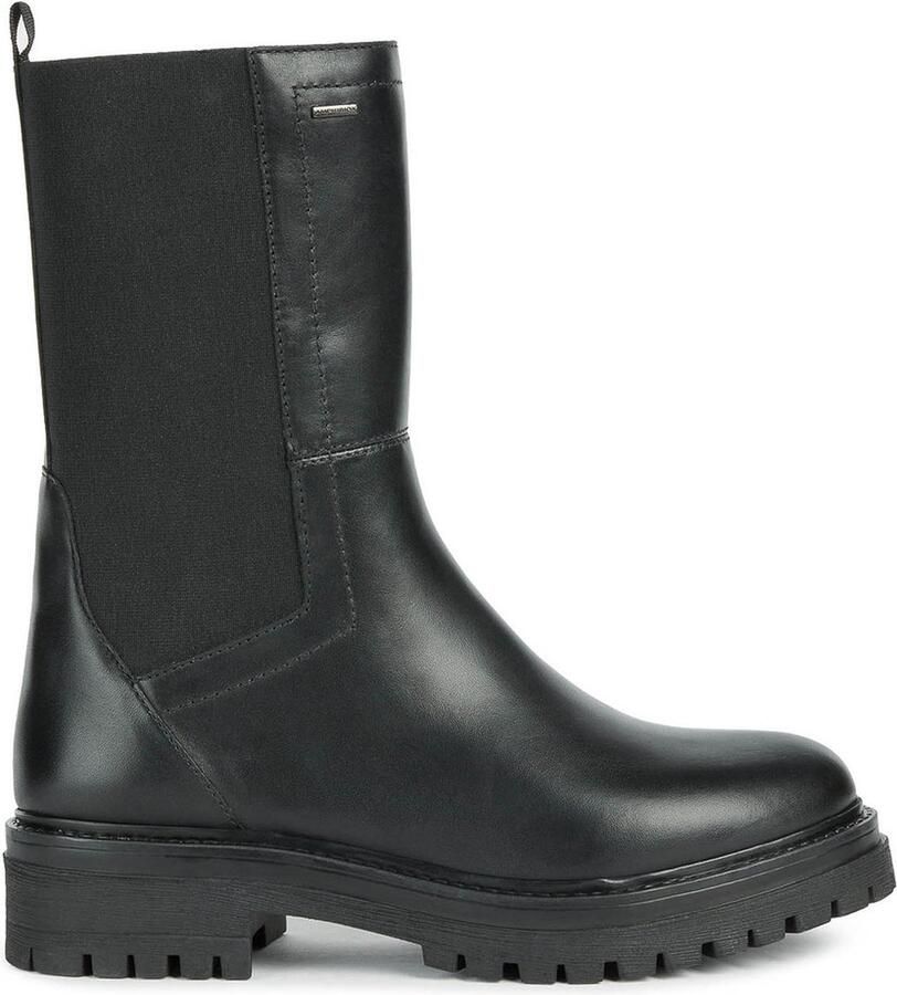 Geox Stijlvolle Veterschoenen voor Dames Black Heren