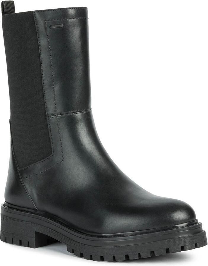 Geox Stijlvolle Veterschoenen voor Dames Black Heren