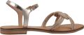 Geox Platte sandalen D Maddalusiac - Geel