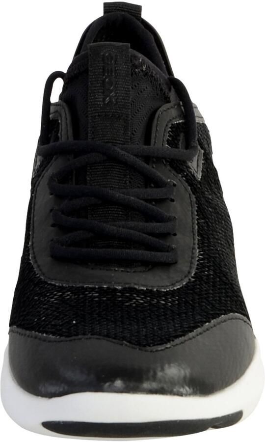 Geox Sneakers Black Gray Yellow Dames - Foto 2