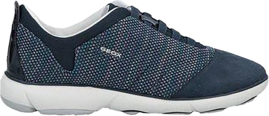 GEOX D Nebula sneakers. C KNITT.TEXT. + SUEDE