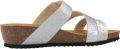 Geox Sandalen met sleehak D551aa - Zilver