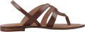 Geox Platte sandalen D55yfc - Bruin