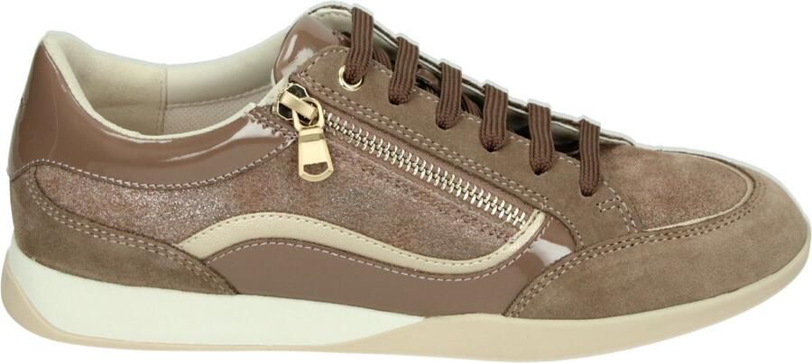 GEOX D653BC Lage sneakers Dames sneakers Taupe