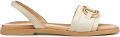 Geox Naileen Platte Sandaal - Gebroken/Beige