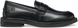 Merkloze Dames Loafers Ademend Leer & Rubberen Zool