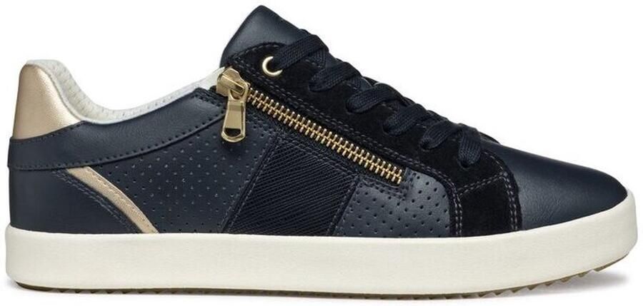 GEOX BLOMIEE DAMES Sneakers MARINEBLAUW