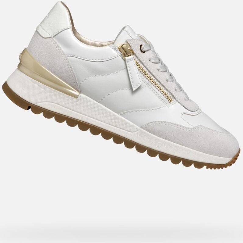 GEOX DESYA DAMES Sneakers WIT MELKWIT