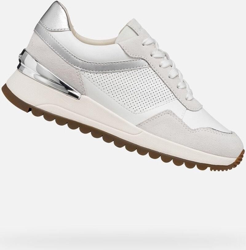GEOX DESYA DAMES Sneakers WIT MELKWIT
