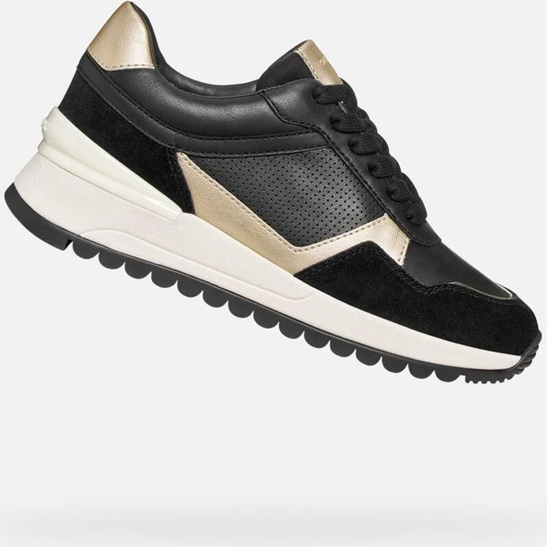 GEOX D6500A Lage sneakers Dames sneakers Zwart - Foto 2