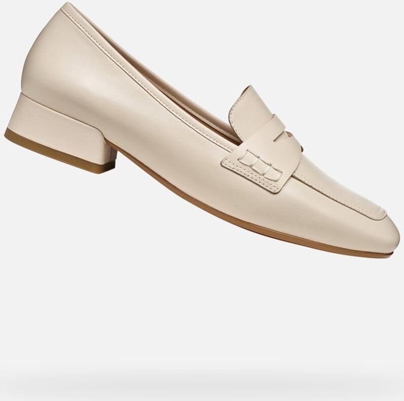 GEOX DHYALMA DAMES Loafers MELK WIT