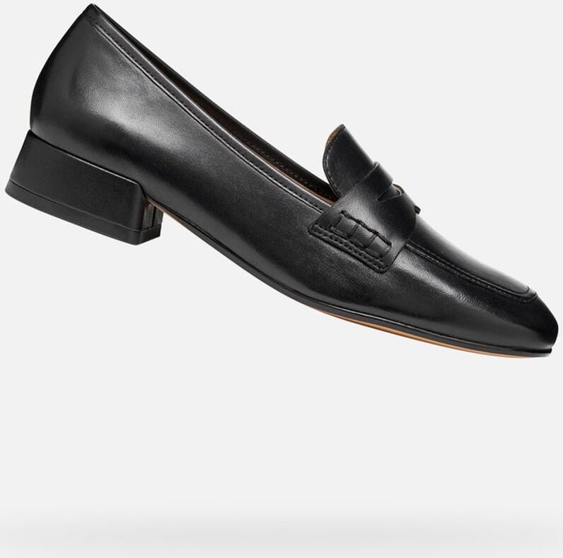 GEOX DHYALMA DAMES Loafers ZWART