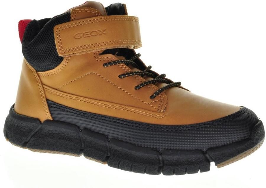 GEOX Donkergele Hoge Sneaker