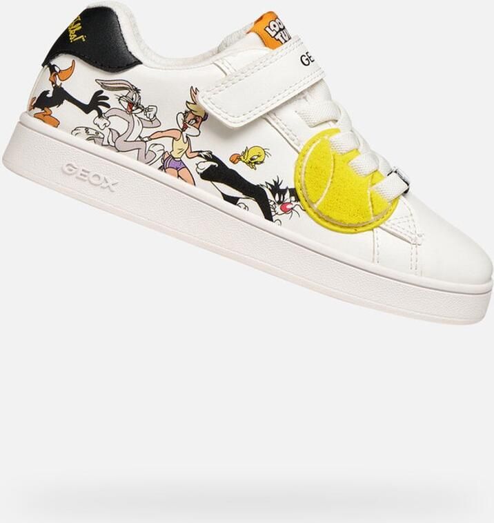 GEOX ECLYPER JONGENS WIT ZWART