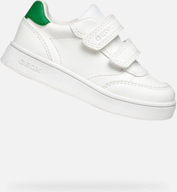 GEOX ECLYPER PEUTER Sneakers WIT GROEN