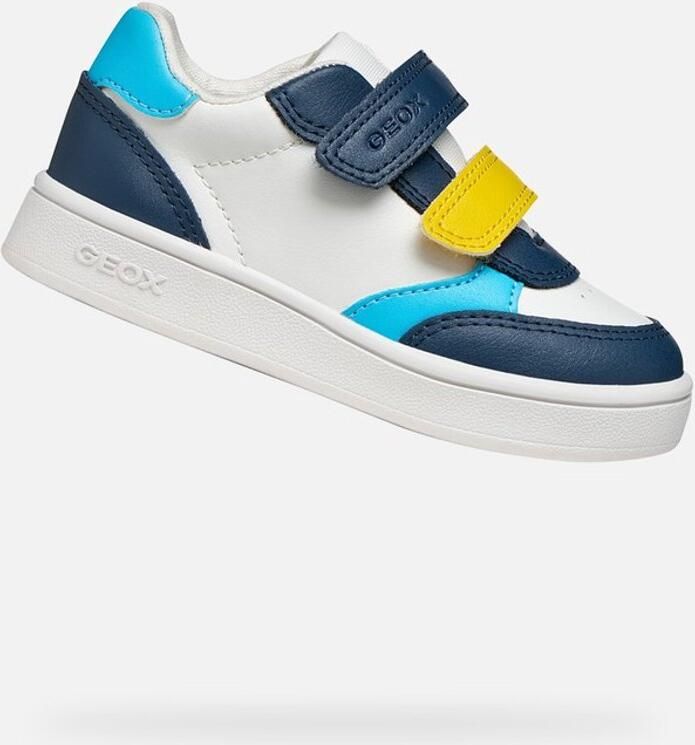 GEOX ECLYPER PEUTERJONGENS Sneakers LICHT MARINEBLAUW WIT