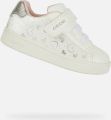GEOX ECLYPER PEUTERMEISJES Sneakers WIT ZILVER - Wit