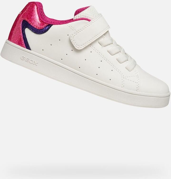 GEOX Lage baskets voor meisjes Eclyper Junior fuchsia