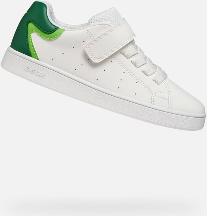 GEOX ECLYPER TIENERS Sneakers WIT GROEN