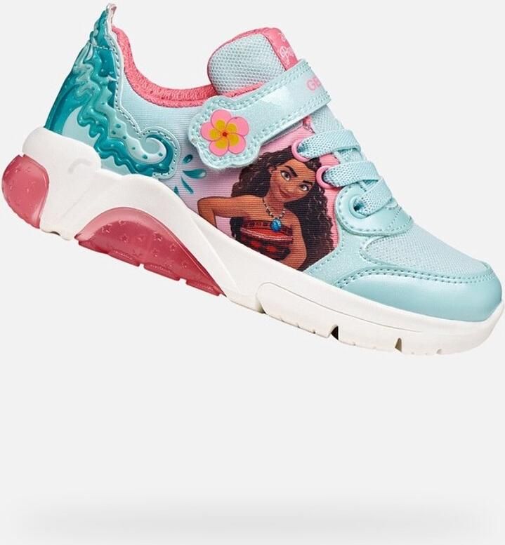 GEOX FADINLIGHT MEISJES Sneakers WATER KORAAL