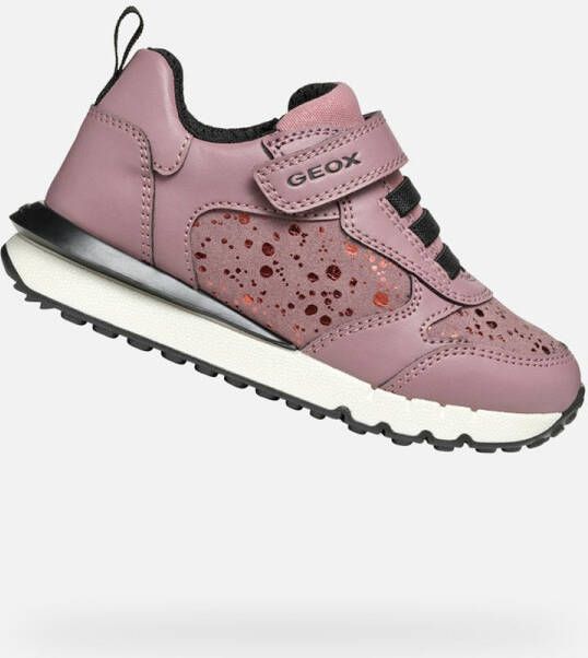 GEOX FASTICS MEISJES Sneakers DONKERROZE - Foto 2