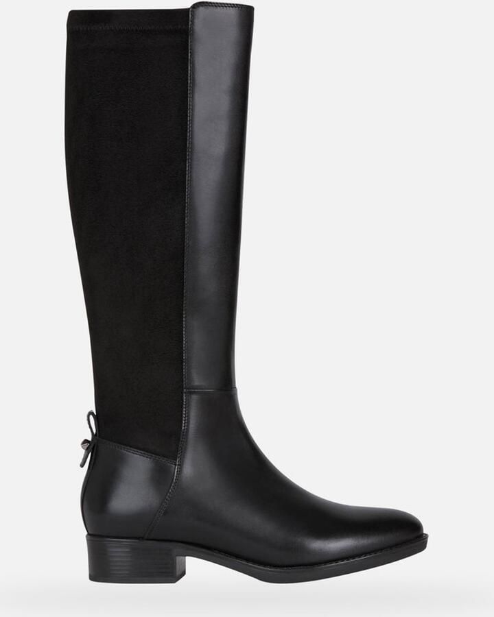 GEOX NS Felicity 16G1D043Jzc9 Felicity Laarzen Black Dames