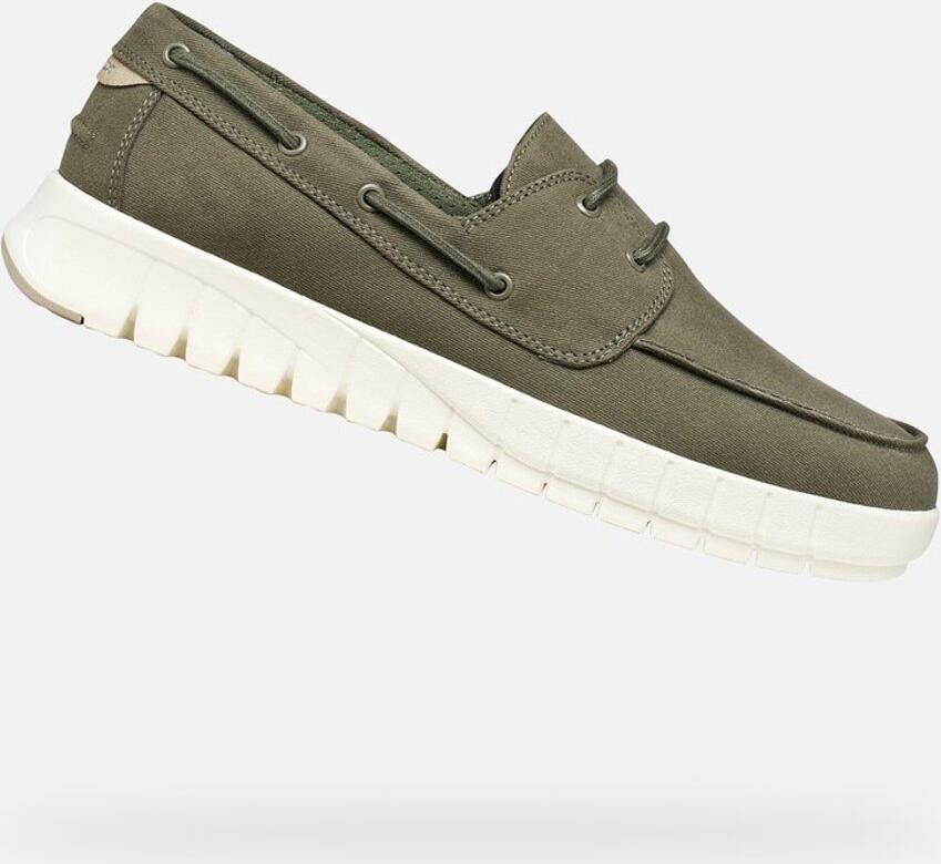 GEOX FLEXTRIDE HEREN Loafers LICHT OLIJFGROEN