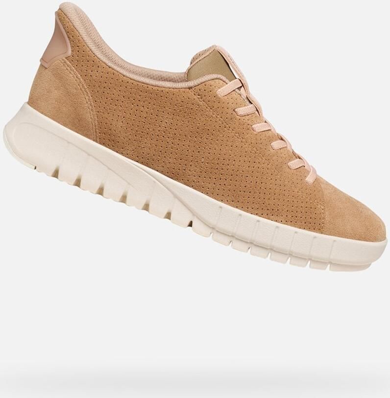 GEOX FLEXTRIDE PLUS DAMES Sneakers BEIGE ROZE