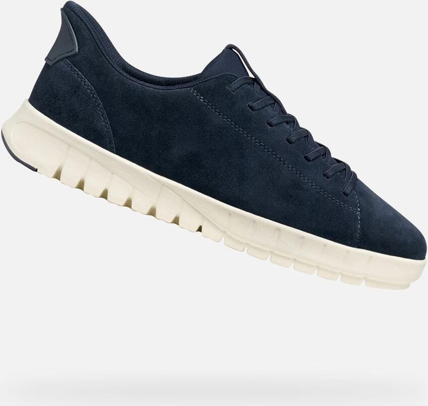 GEOX FLEXTRIDE PLUS HEREN Sneakers MARINEBLAUW