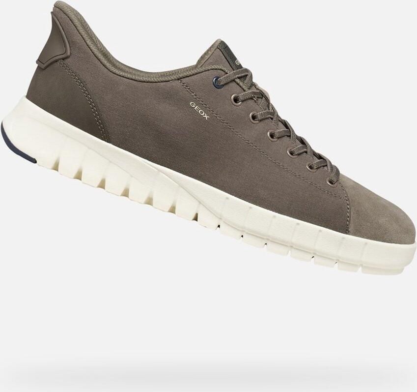 GEOX FLEXTRIDE PLUS HEREN Sneakers TAUPE
