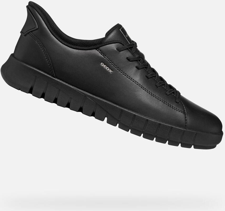 GEOX FLEXTRIDE PLUS HEREN Sneakers ZWART