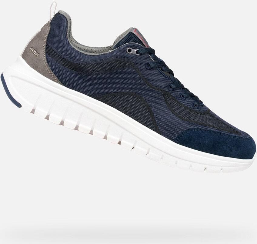 GEOX FLEXTRIDE R HEREN Sneakers MARINEBLAUW