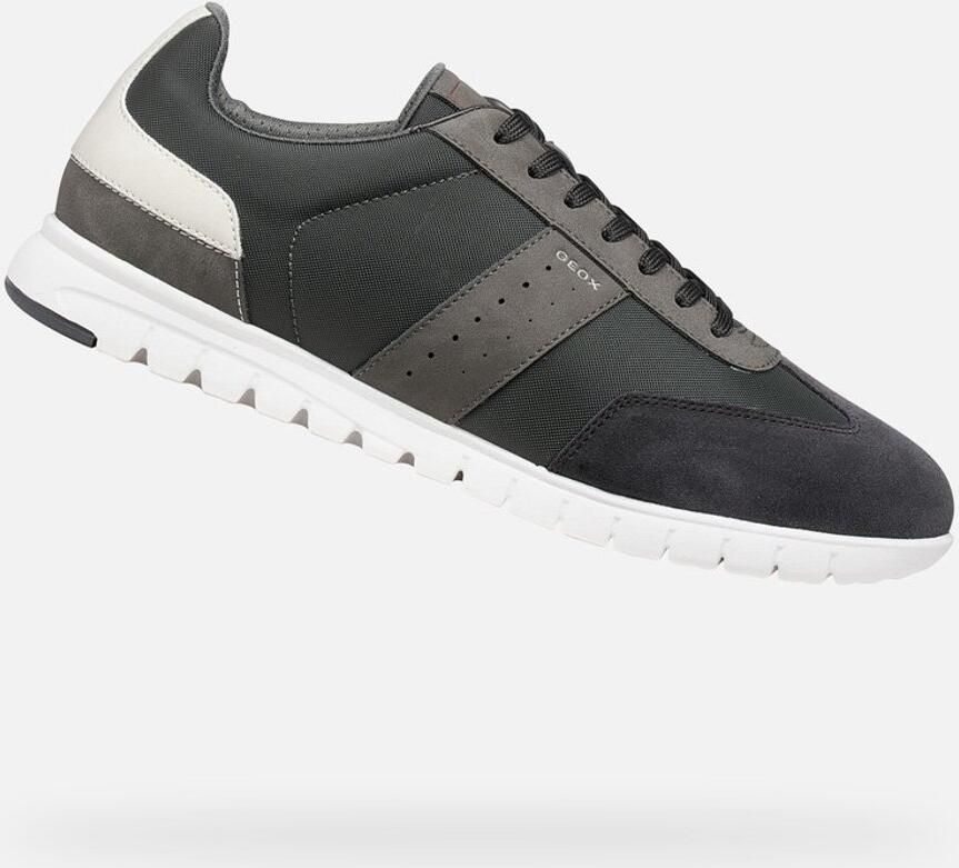 GEOX FLEXTRIDE ZERO HEREN Sneakers ANTRACIET
