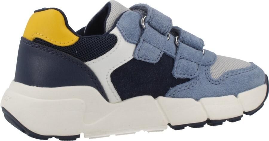 GEOX Flexyper Mini Sneaker Blauw-Geel