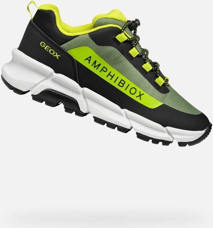 GEOX FLEXYPER PLUS ABX JONGENS Sneakers GROEN