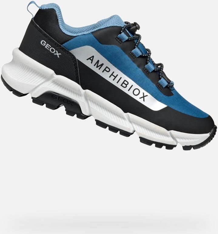 GEOX FLEXYPER PLUS ABX JONGENS Sneakers PETROLBLAUW